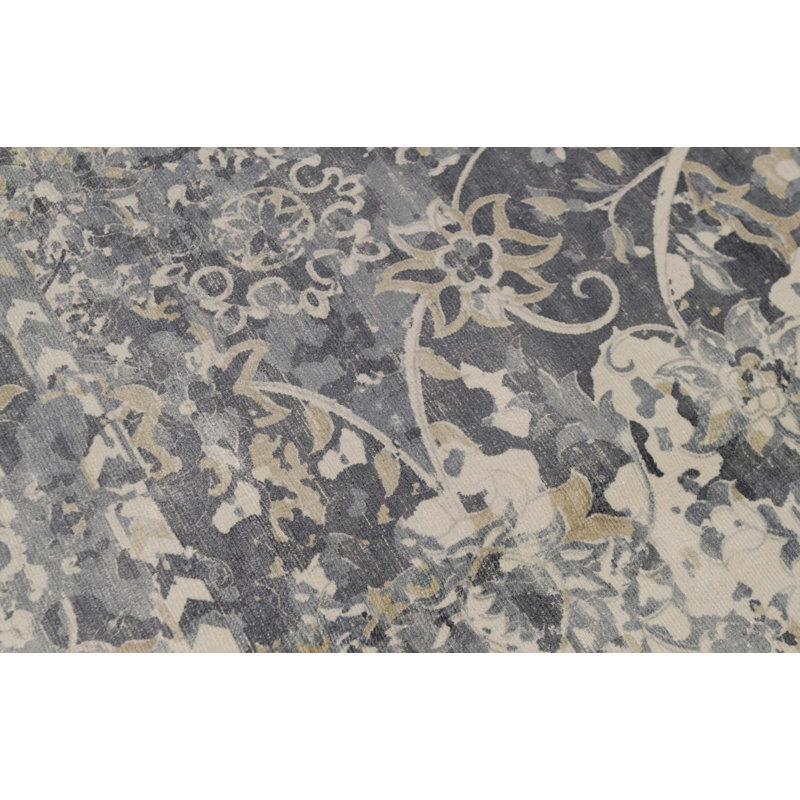 Hand Woven Oriental Area Rug, Rectangle 6' x 9'
