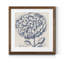 Indigo floral sur lin III - Toile encadrée de qualité supérieure - Toile encadrée de qualité supérieure - reproduction de cadre photo-2143341347-2080362191-2080313910