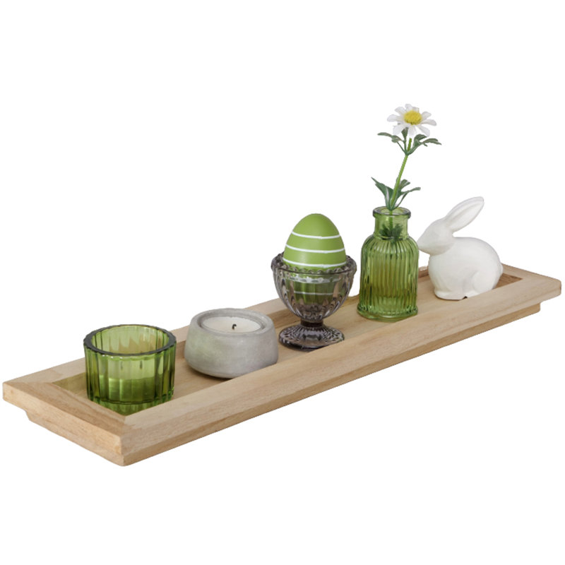 Ensemble de 7 plateaux Pâques