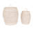 Decorative Hand-Woven Rattan Storage Baskets with Lids-1672585331