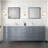 Double Bath Vanity with Carrara Top-110903932