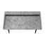 Bureau d'ordinateur, bureau personnel, ordinateur portable, tablettes de rangement, travail, stratifié, métal, contemporain, moderne-570917014
