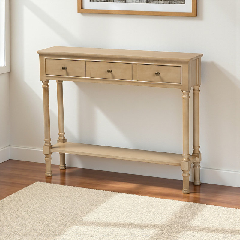 Console 39,4 po Orlowski, Brun chêne