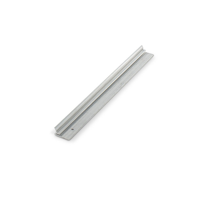 Moulure de corniche en aluminium poli mécanique 1/16 po avec trous Outwater, 12 pi, coupée à (4) pièces de 36 po