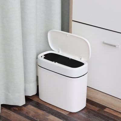 Plastic Open Waste Basket - 3.98 Gallons