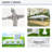 10x30' Wedding Party Canopy Tent Outdoor Gazebo with 5 Removable Sidewalls