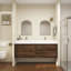 Meuble-lavabo mural double 60 po Victoria-94524407