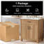 Meuble-lavabo moderne de 30 po avec structure en bois massif, lavabo en céramique, tiroir rabattable, portes à fermeture en douceur, tablette réglable et rangement pour porte