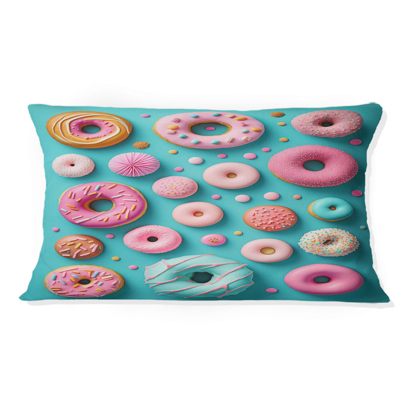 Coussin coloré Colorful Donuts Flatley IV - Food Donuts