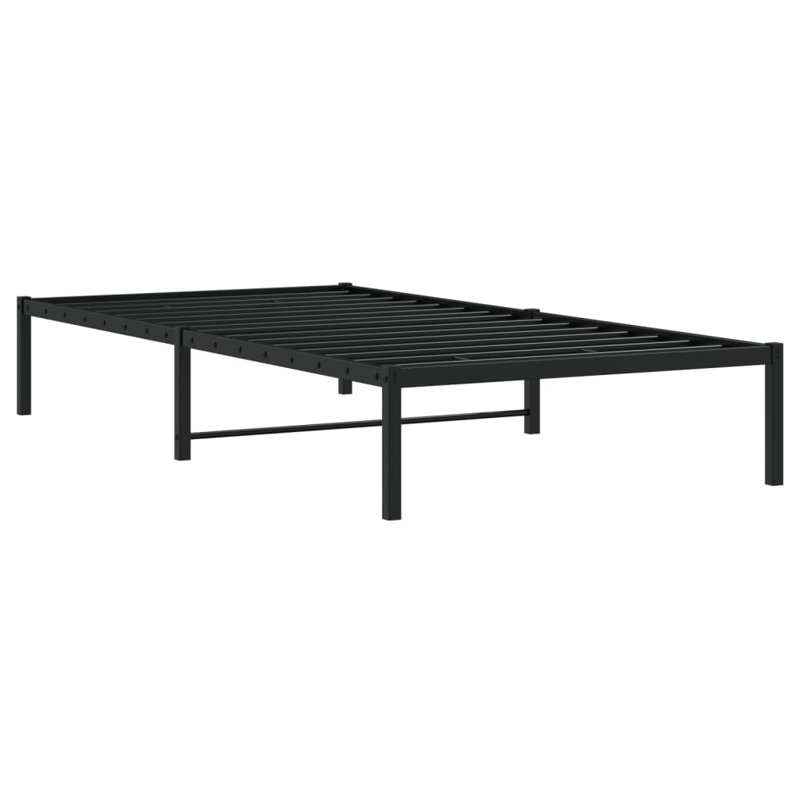 Akenside Bed, 100 x 200cm, Black