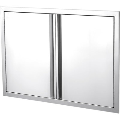 304 Stainless Steel Single Bbq Access Door With Vents