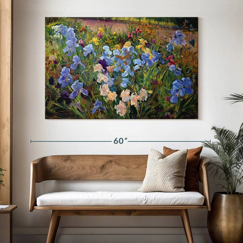 Harnek The Iris Bed, 34" H x 51" W