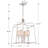 Alyanah 4 - Light Lantern Rectangle Chandelier