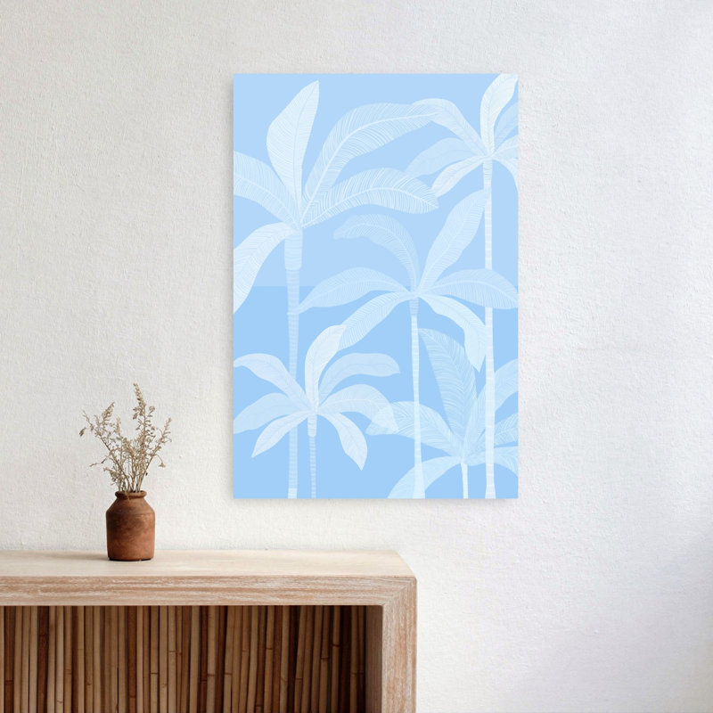 Palmier serein, palmiers tropicaux minimalistes, H 24 po x l 16 po
