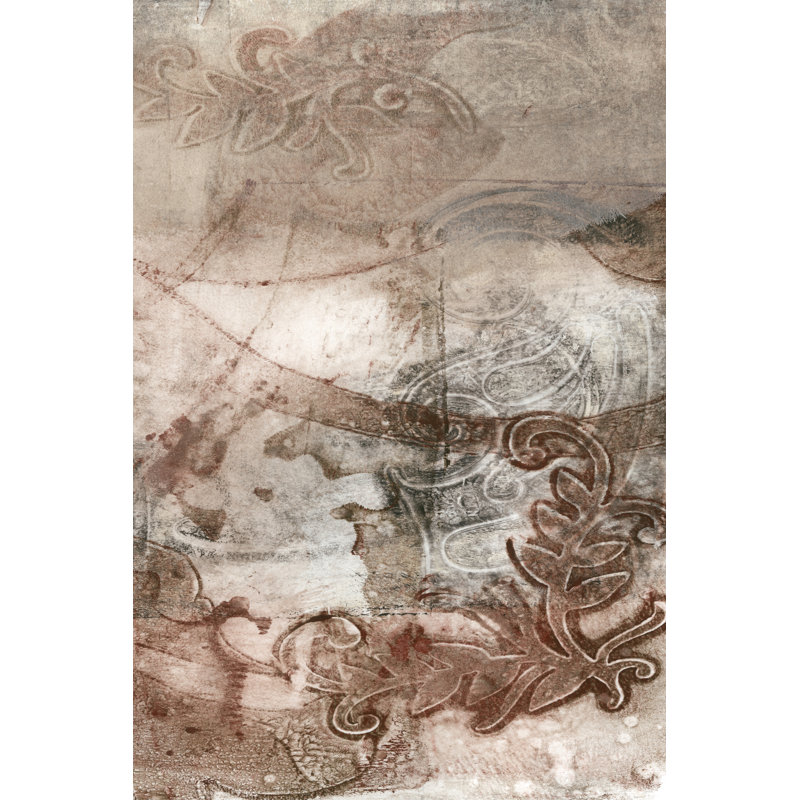 Layered Filigree II by Jennifer Goldberger - Wrapped Canvas Art Prints, 30cm H x 20cm W x 3.8cm D