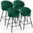 25" Swivel Upholstered Counter Height Bar Stools-2083223555