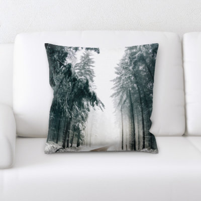 Microsuede Reversible Throw Pillow