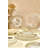 18 Pieces 100% Glass Dinner Set