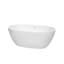 Baignoire de trempage autoportante en acrylique 59 po. X 32 po. Juno-50480666