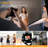 5 In 1 Photography Round Light Reflector Collapsible Multi Disc Light Diffuser with Storage Bag