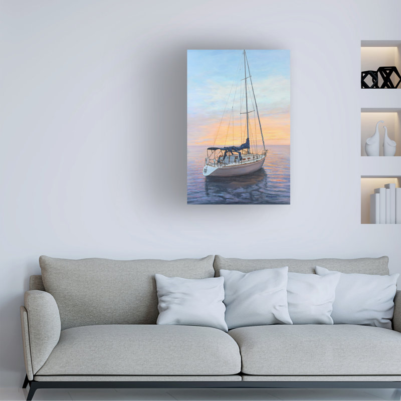 Bruce Dumas solitude sur toile, H 32 po x l 22 po x P 2 po