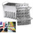 40 PCS Ice Cream Popsicle Maker Molds