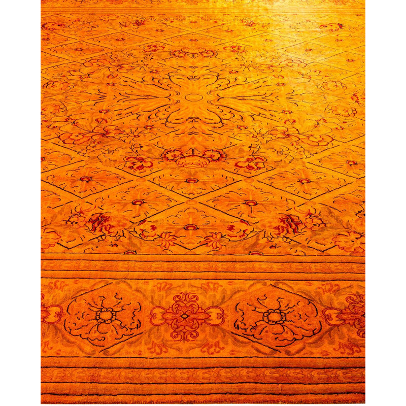 Fine Vibrance One-of-a-Kind 8' 0" X 10' 5" Hand Knotted Area Rug