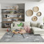 Tapis gris anthracite Azalea-1709999793