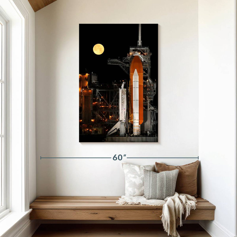 Oberle Discovery Space Shuttle, 45" H x 30" W