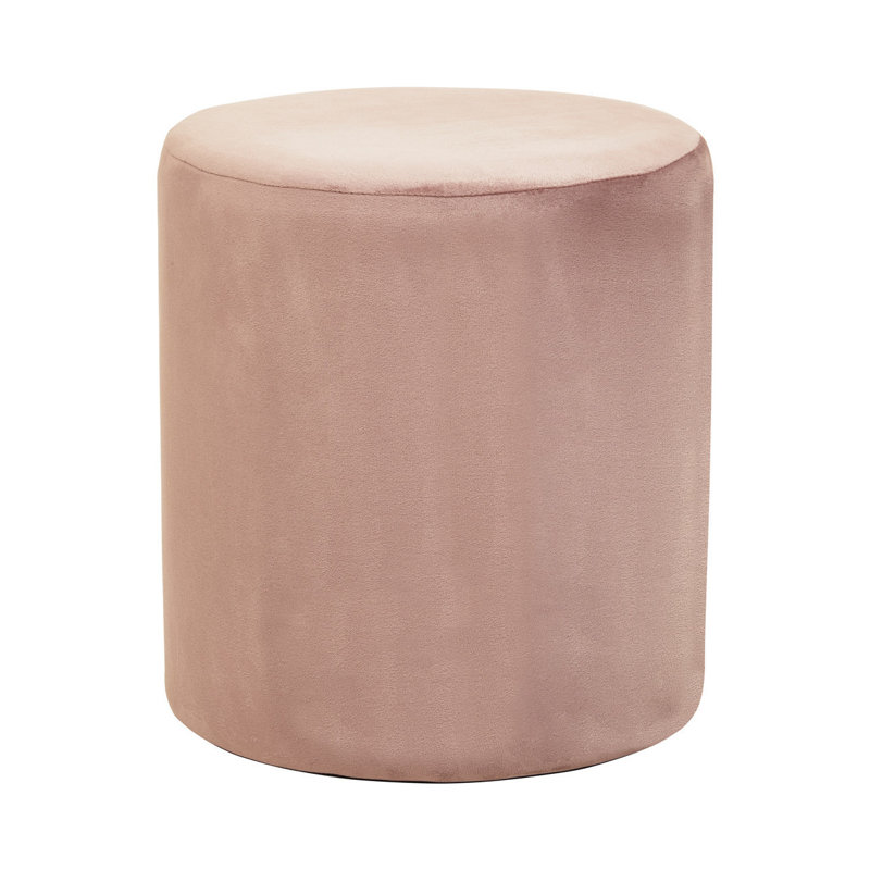 Manufactured Wood Accent Stool, Pink