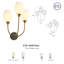 Applique murale 3 lumières Breeana