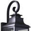 Lanterne murale d’extérieur à 2 ampoules h 23 po black Jarin