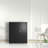 Metal Storage Cabinet With 2 Doors And 2 Shelves, Lockable Steel Storage Cabinet For Office, Garage, Warehouse