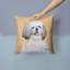 Coussin décoratif intérieur/extérieur shih tzu