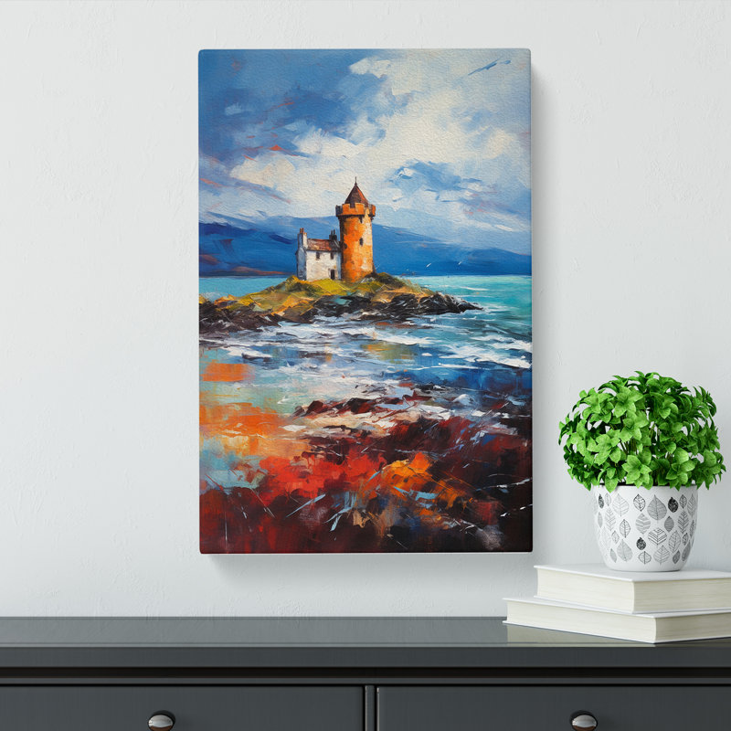 Scotland Impressionism - No Frame Print, 50cm H x 35cm W x 3cm D