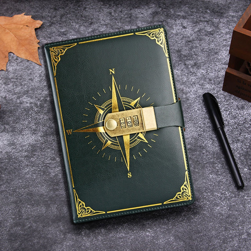 Carnet de mots de passe A5 Classic, Vert