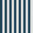 Blanc / rayures bleu foncé