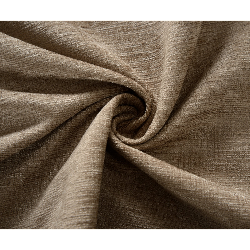 Bleeker Room Darkening Curtain Pair, Taupe