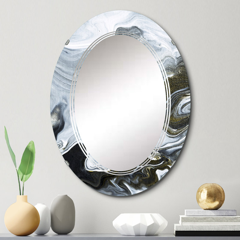 Oval Mirror, 30" x 20"