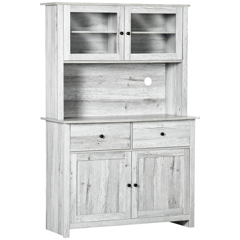 Storage Cabinet, Kitchen Buffet With Hutch