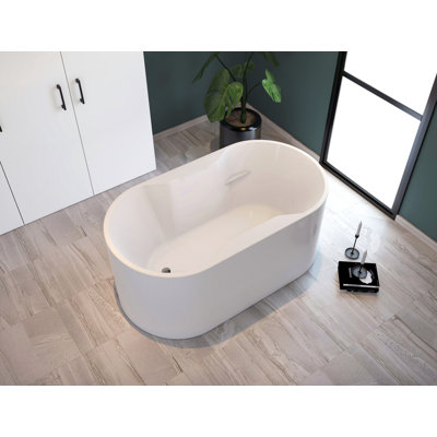 Baignoire de trempage autoportante en acrylique 56 po x 32 po Stormont