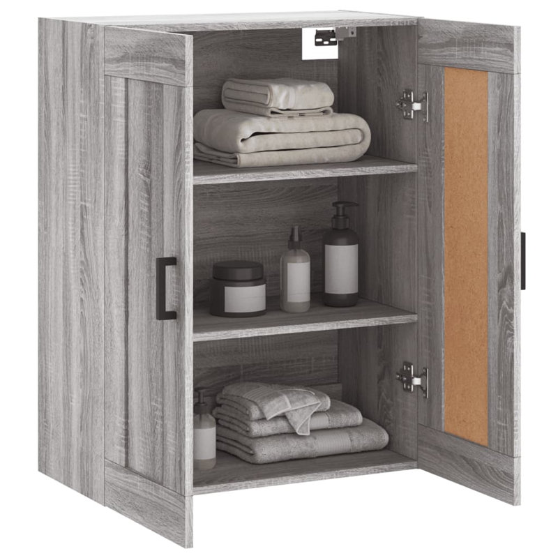 Quantico Bathroom Cabinet, Grey Sonoma