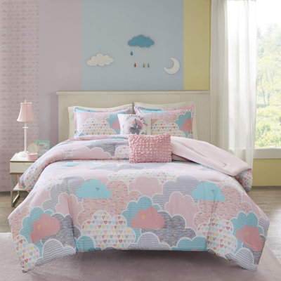 Cloud Cotton Printed Comforter Set