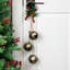 Jingle Bells With Plaid Bow Christmas Decoration - 20"-846974264