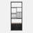 Sreehan Wine Bottle & Glass Rack in Black