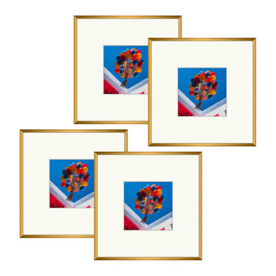 Drennon Metal Picture Frame Set with Mat