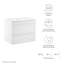 Meuble-lavabo mural 24 po Render par Modway-1089296269