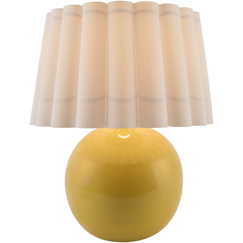 Lampe de table Taniaya, Jaune
