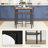 Palumbo 2 - Person Four Leg Dining Set-593192116