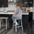 Maven Lane Vincent Wooden Kitchen Stool-655363856-655363860
